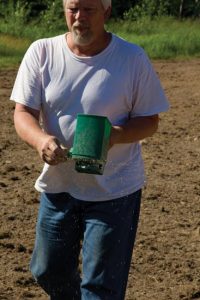 Farmer Planting Seeds
